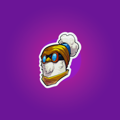 Chkn Head Stickers