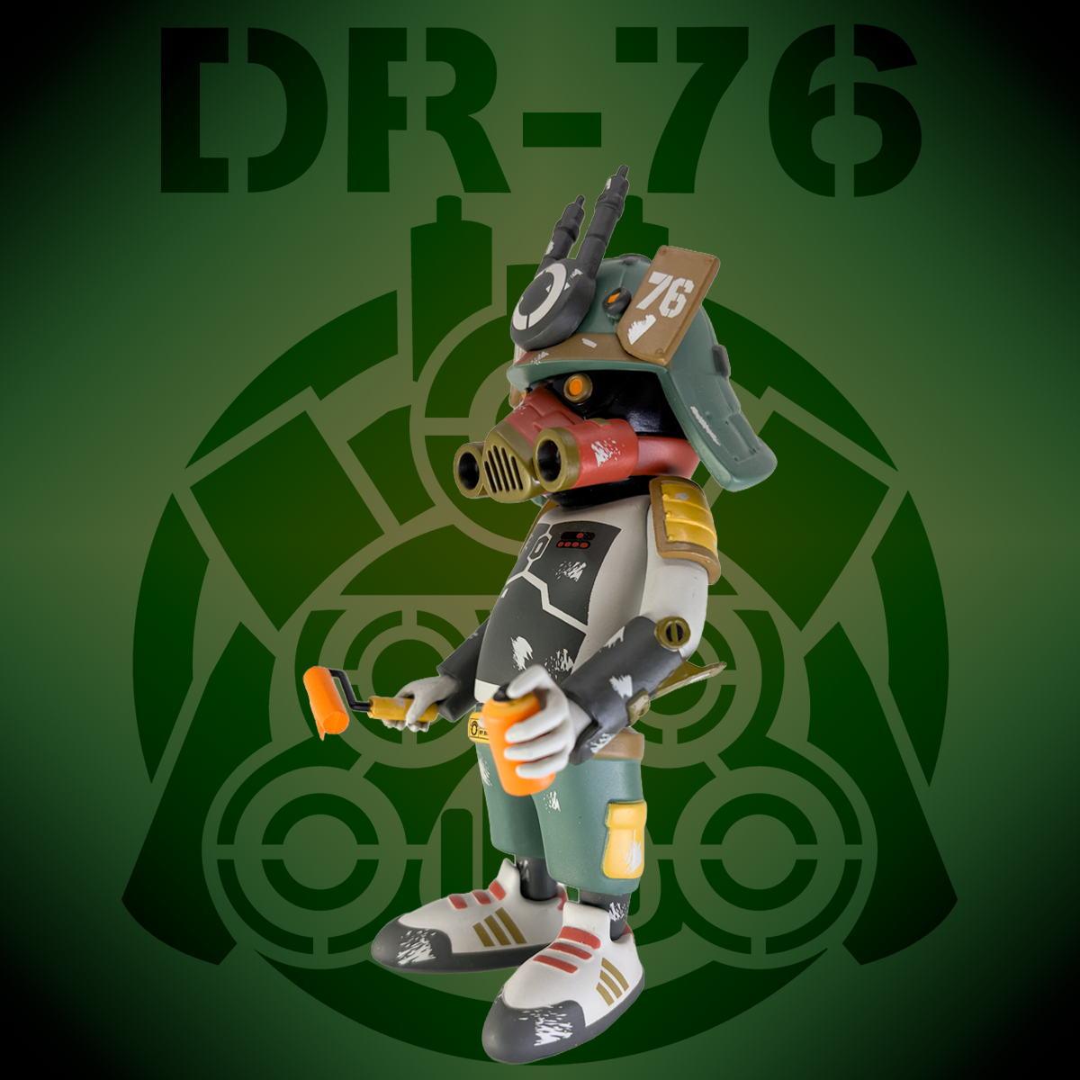 DR76 by Dragon76 x Martian Toys