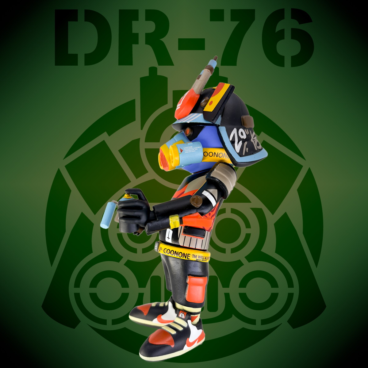 DR76 by Dragon76 x Martian Toys