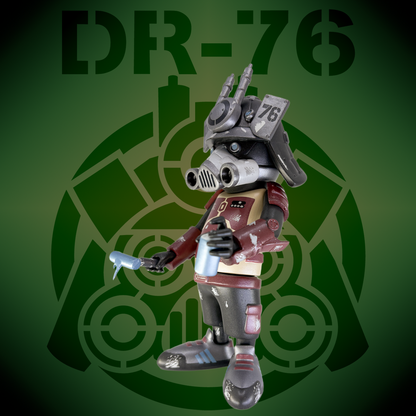 DR76 6inch Figures by Various x Dragon76 x Martian Toys