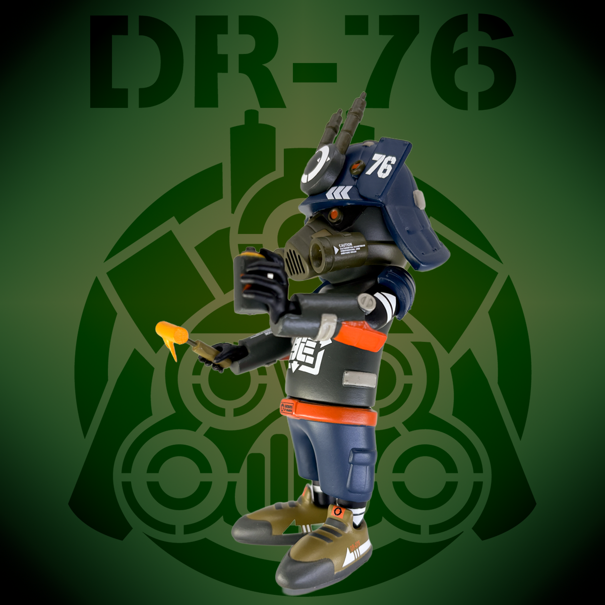 DR76 by Dragon76 x Martian Toys