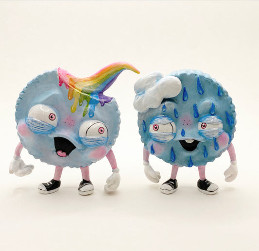 2 Cute 2 Compute 2 — "Rainbow/Rain Rejects" by One Eyed Girl