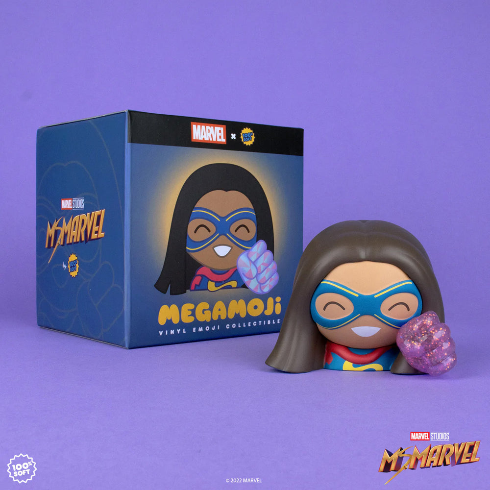 Ms. Marvel MEGAMOJI Vinyl Bust by 100% Soft