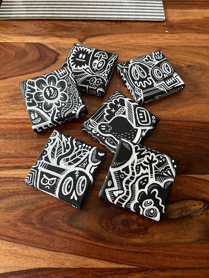 2 Cute 2 Compute 2 — "Mini Canvases" by Wotto