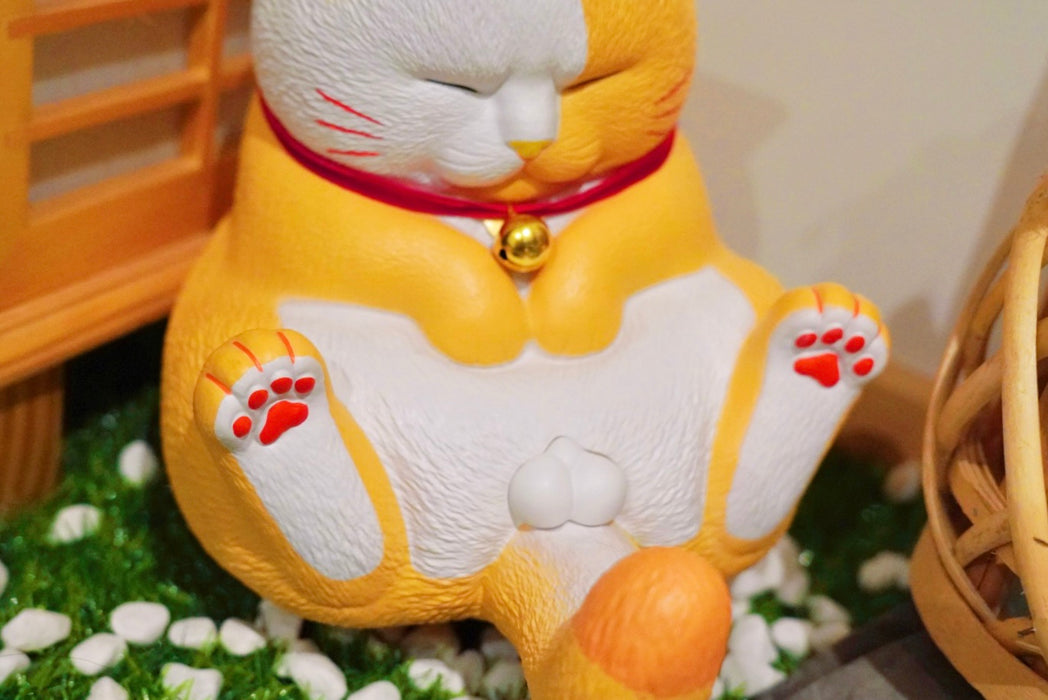 Crotch Staring Cat 300% Fortune Cat by CJoy