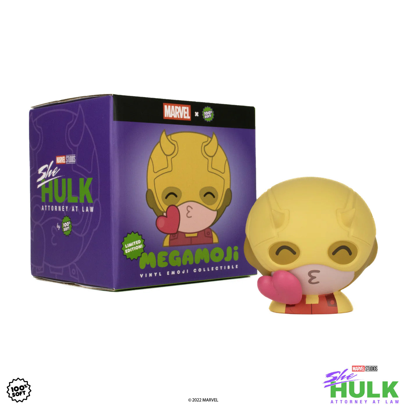 Daredevil Kissy MEGAMOJI Vinyl Bust by 100% Soft