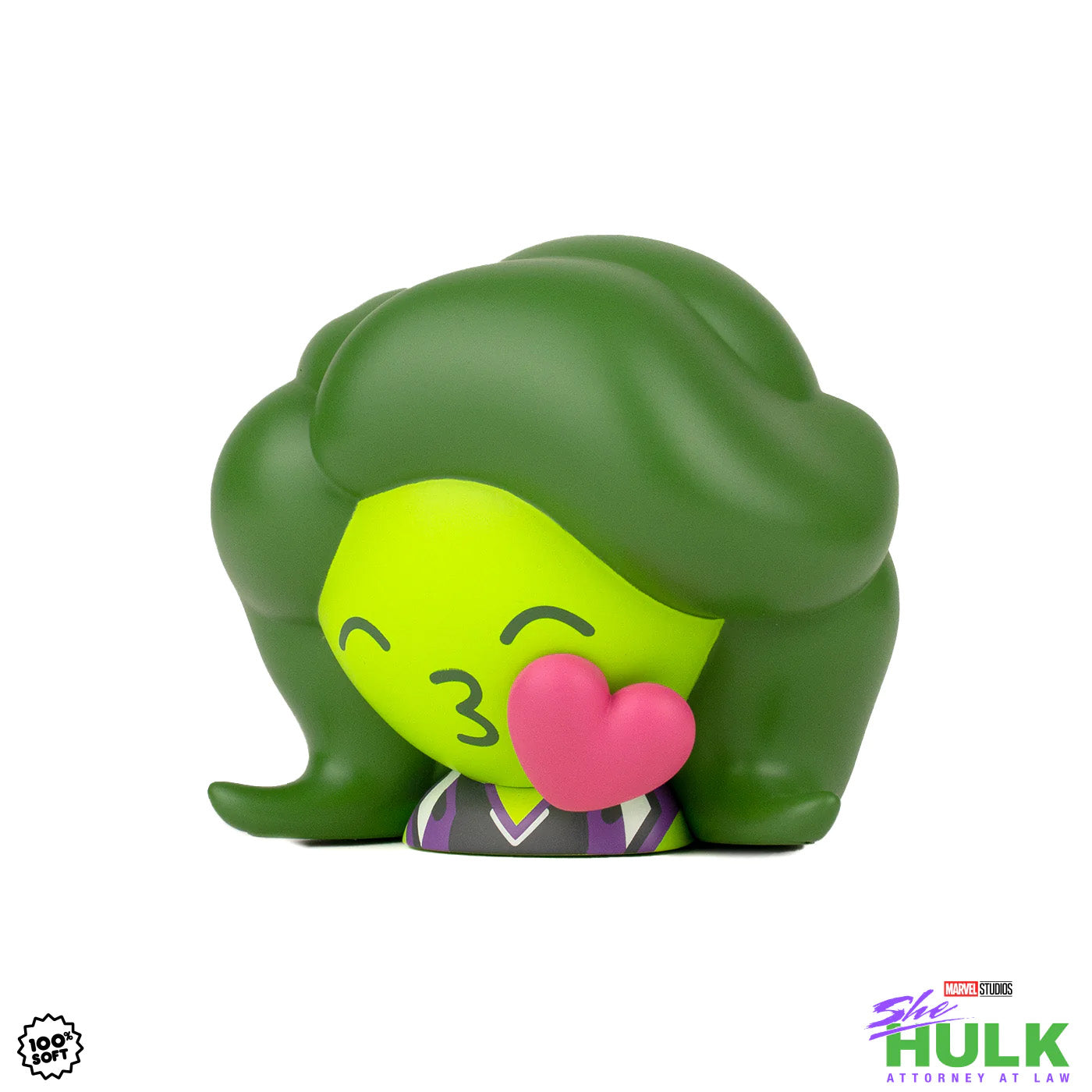 She-Hulk Kissy MEGAMOJI Vinyl Bust by 100% Soft