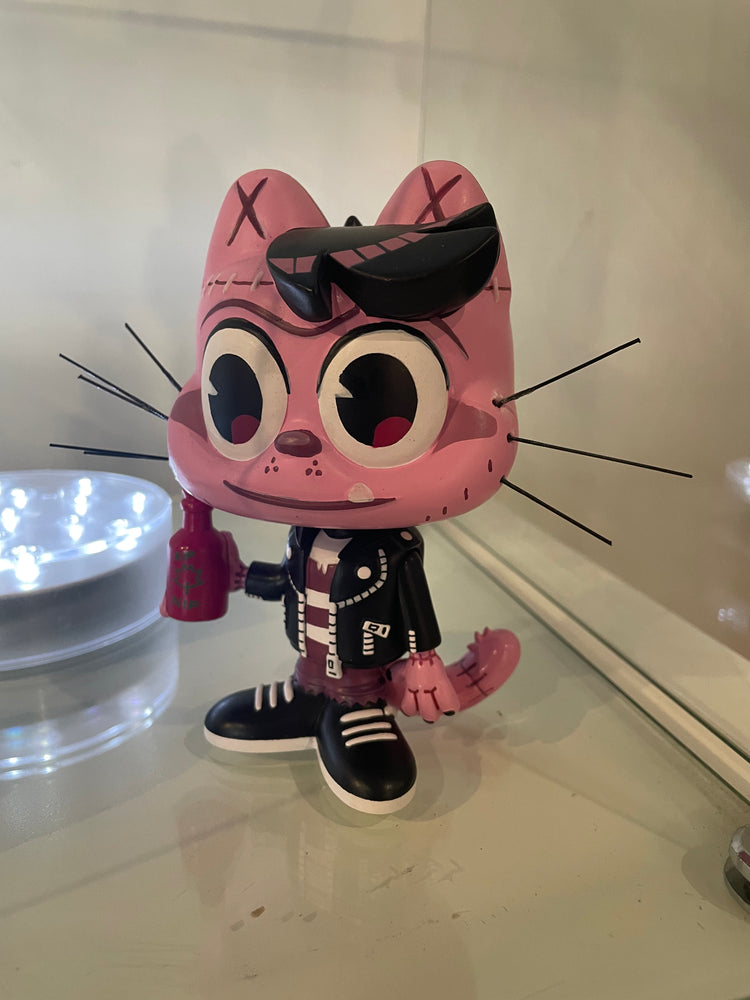 Squish Ghoul Cat PINK by Erin Hunting x Martian Toys
