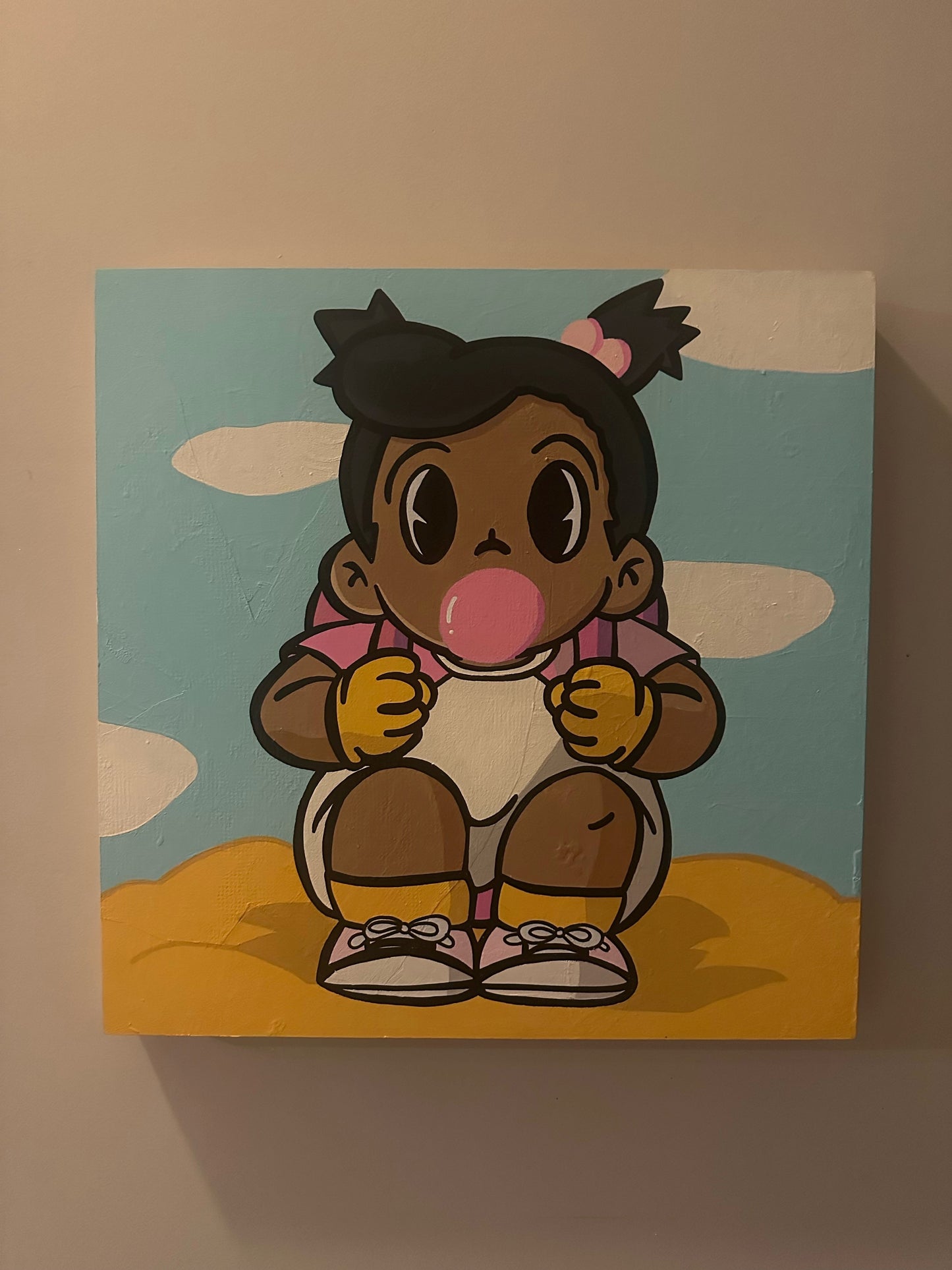 Marly McFly - "Free Spirit" - 24x24 Original Painting