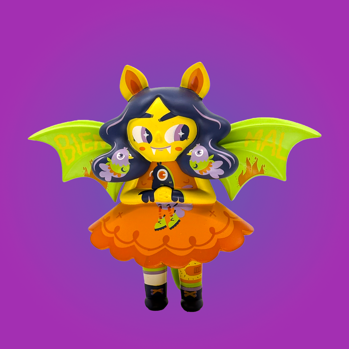 Midnight Moon Bat Series 2 by Nightly Made x Martian Toys