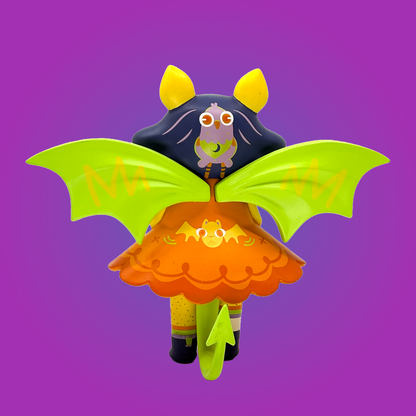 Midnight Moon Bat Series 2 by Nightly Made x Martian Toys