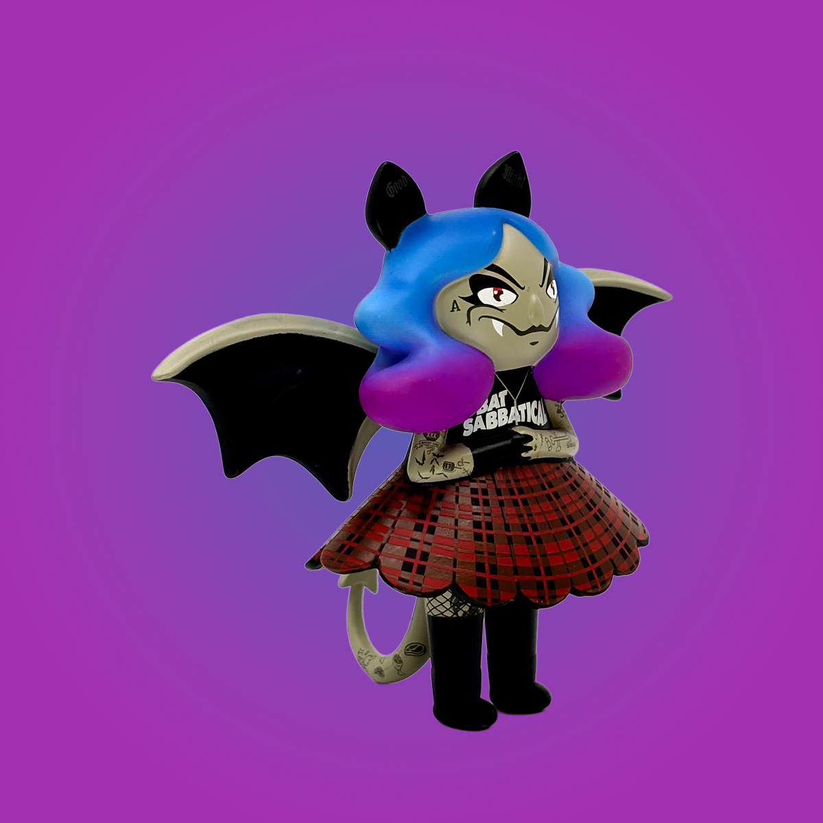 Midnight Moon Bat Series 2 by Nightly Made x Martian Toys