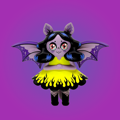 Midnight Moon Bat Series 2 by Nightly Made x Martian Toys