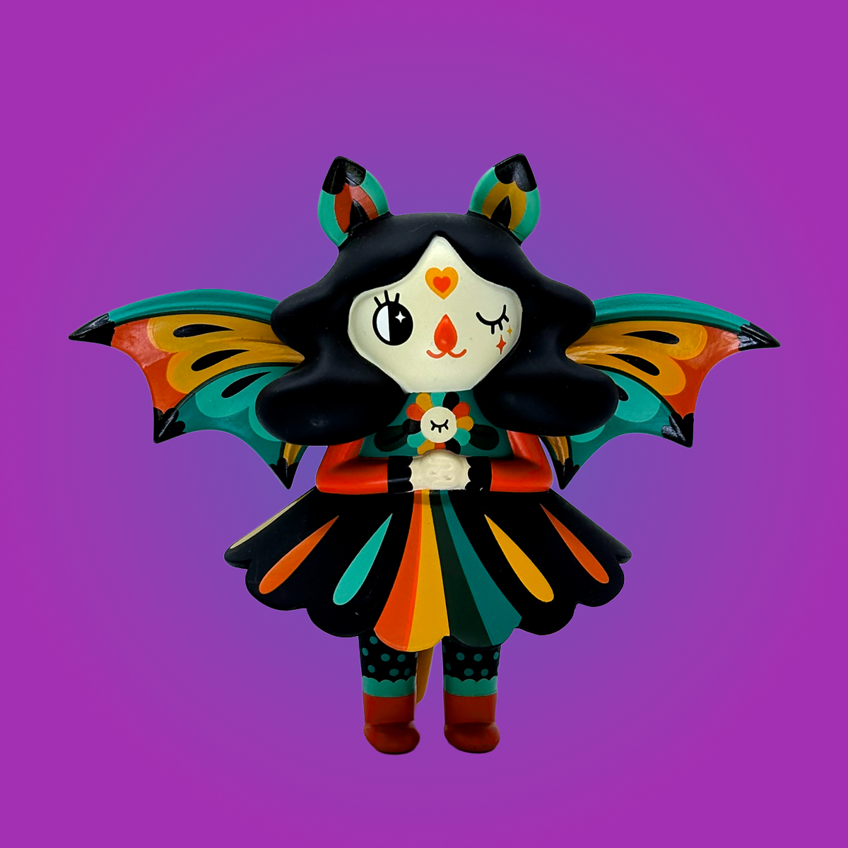Midnight Moon Bat Series 2 by Nightly Made x Martian Toys