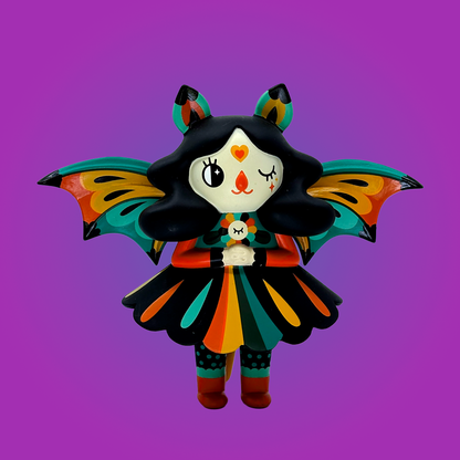 Midnight Moon Bat Series 2 by Nightly Made x Martian Toys