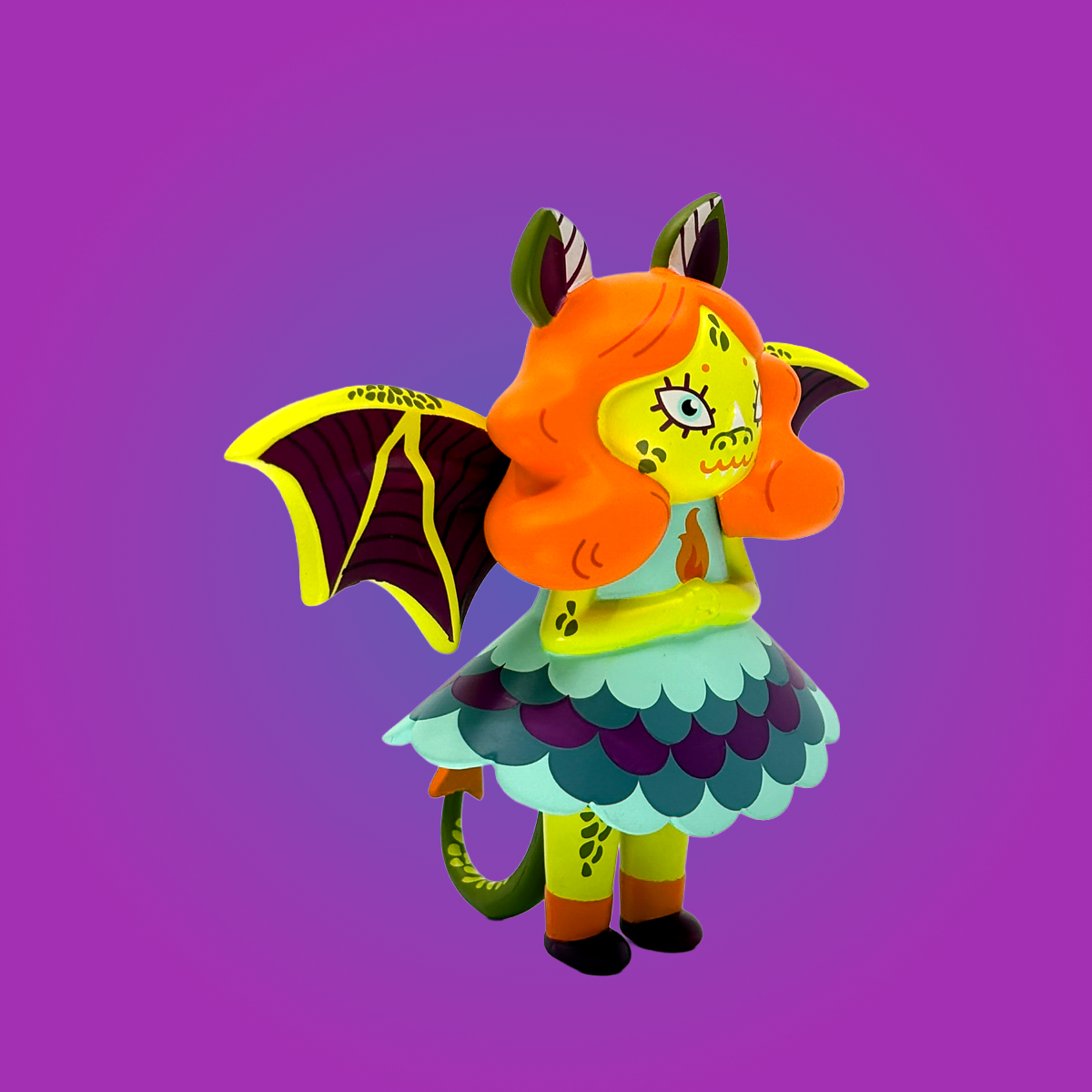 Midnight Moon Bat Series 2 by Nightly Made x Martian Toys