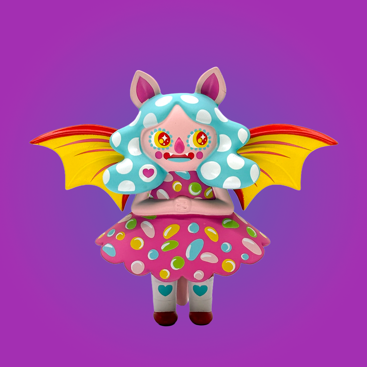 Midnight Moon Bat Series 2 by Nightly Made x Martian Toys