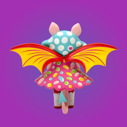 Midnight Moon Bat Series 2 by Nightly Made x Martian Toys