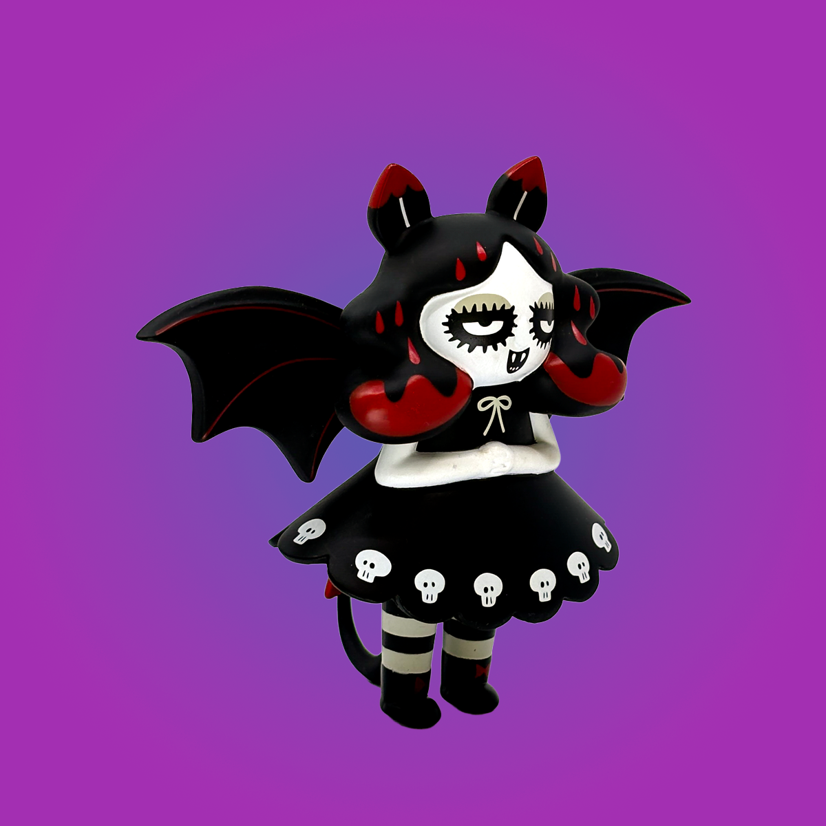Midnight Moon Bat Series 2 by Nightly Made x Martian Toys