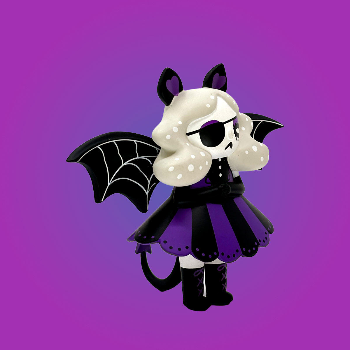 Midnight Moon Bat Series 2 by Nightly Made x Martian Toys