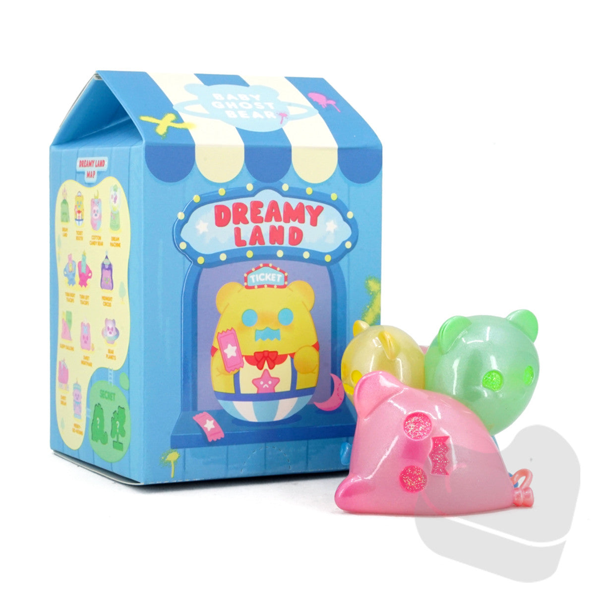 Baby Ghost Bear - Dreamy Land Blind Box by Shin Woojung — Martian Toys