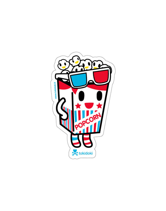 Popcorn Guy S13 Sticker