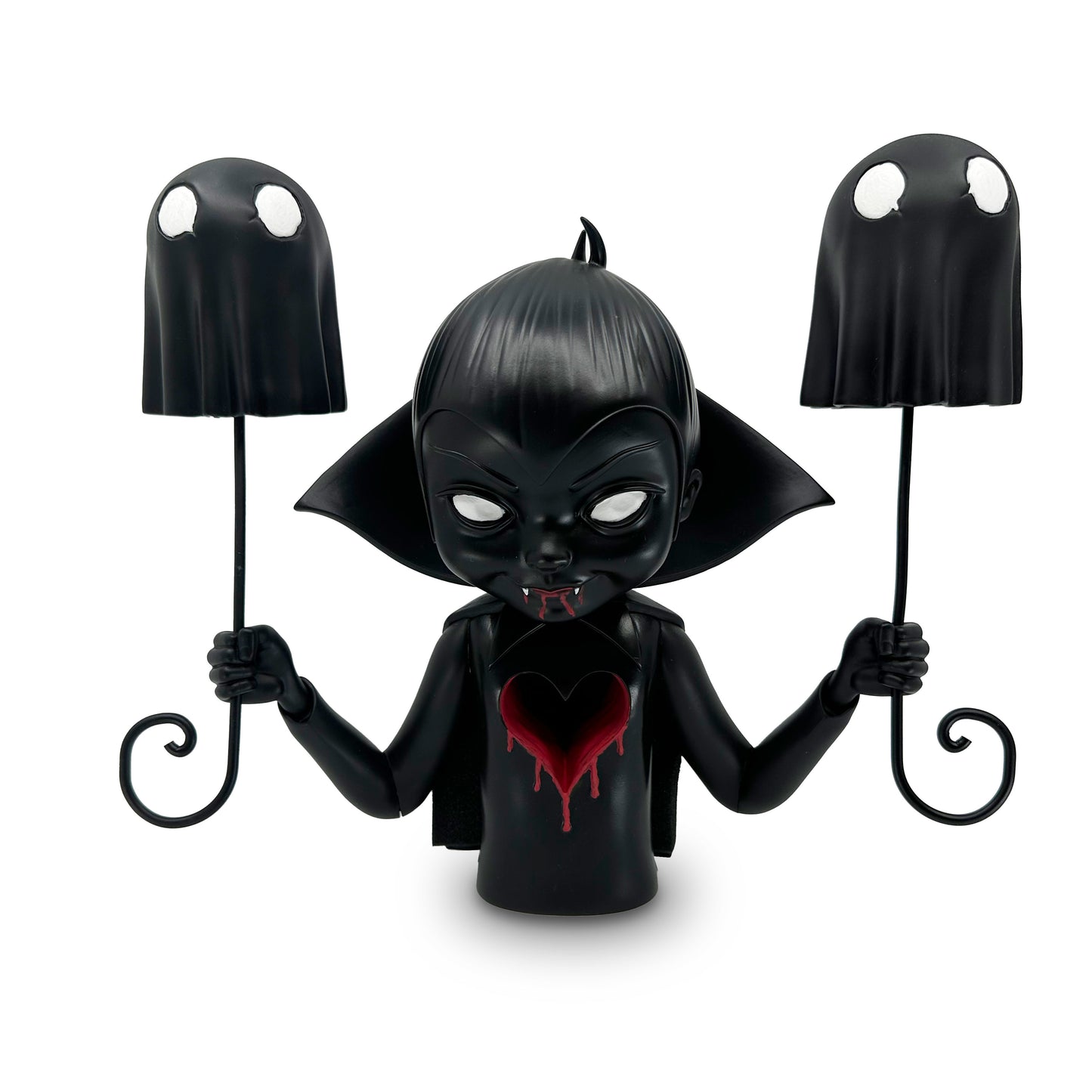 Black Death "George’s Halloween Portrait" Vinyl Art Sculpture by Mike Sanchez x Tara McPherson  x  Martian Toys