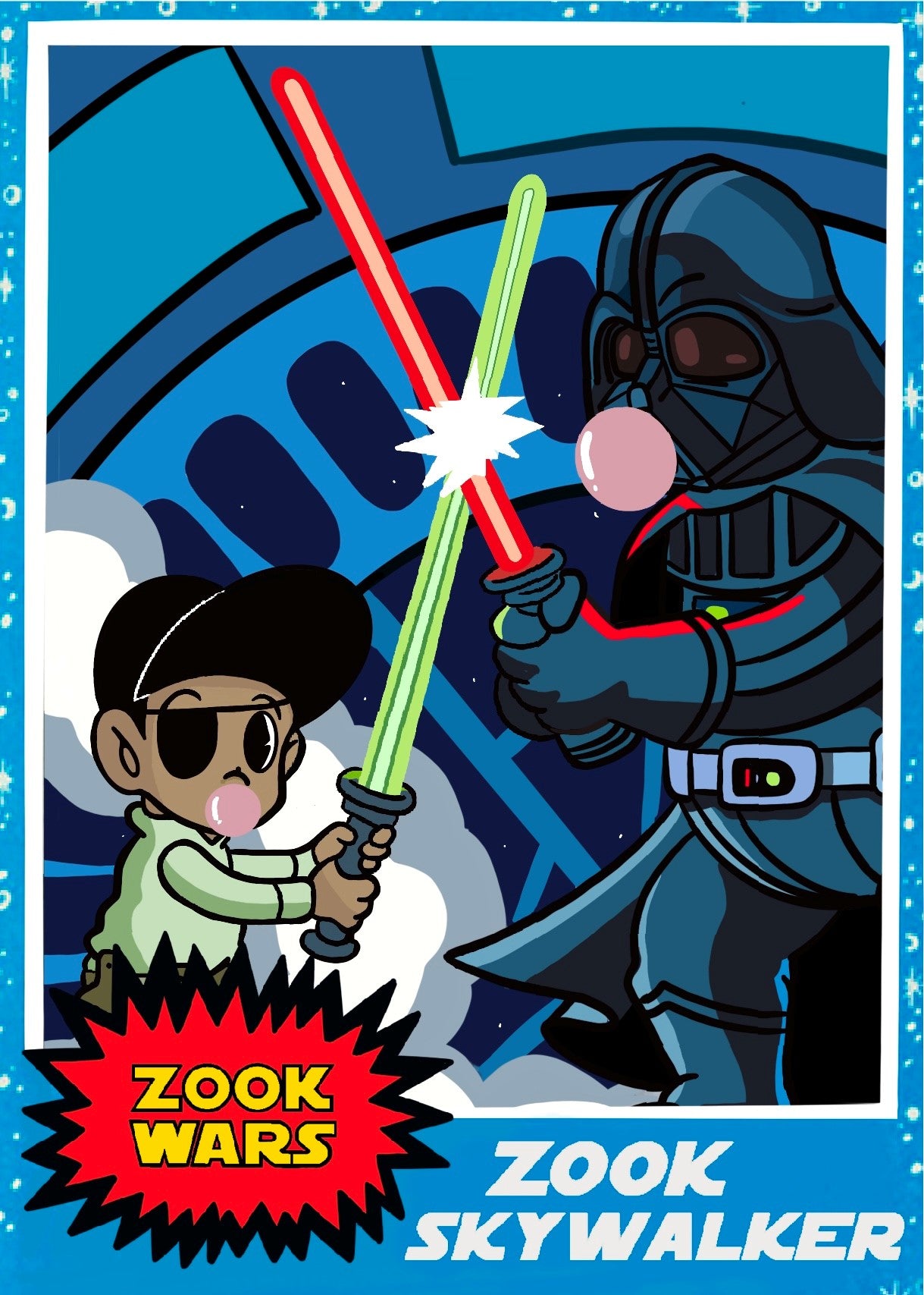 Marly McFly - "Zook Wars Trading Cards" - 35pt Trading Cards