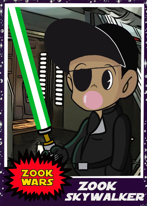 Marly McFly - "Zook Wars Trading Cards" - 35pt Trading Cards
