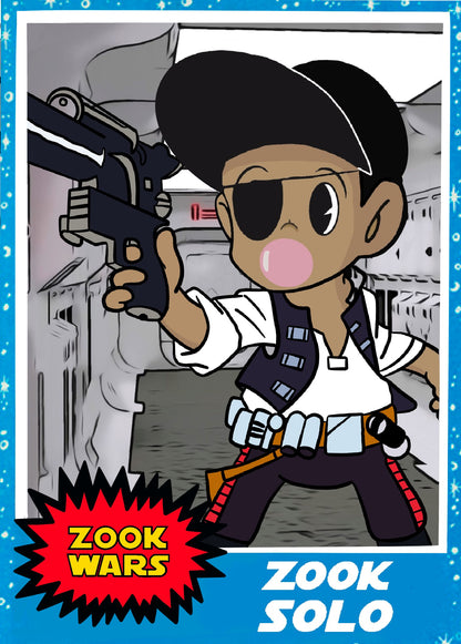 Marly McFly - "Zook Wars Trading Cards" - 35pt Trading Cards