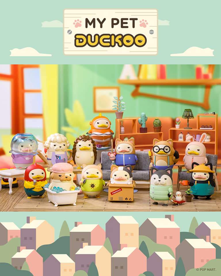 Duckoo: My Pet Duckoo by Chokocider x PopMart — Martian Toys