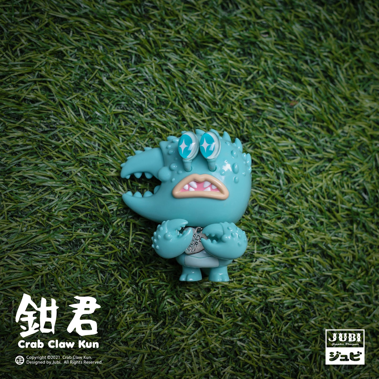 Crab Claw Kun Turqoise Ed. by Jubi