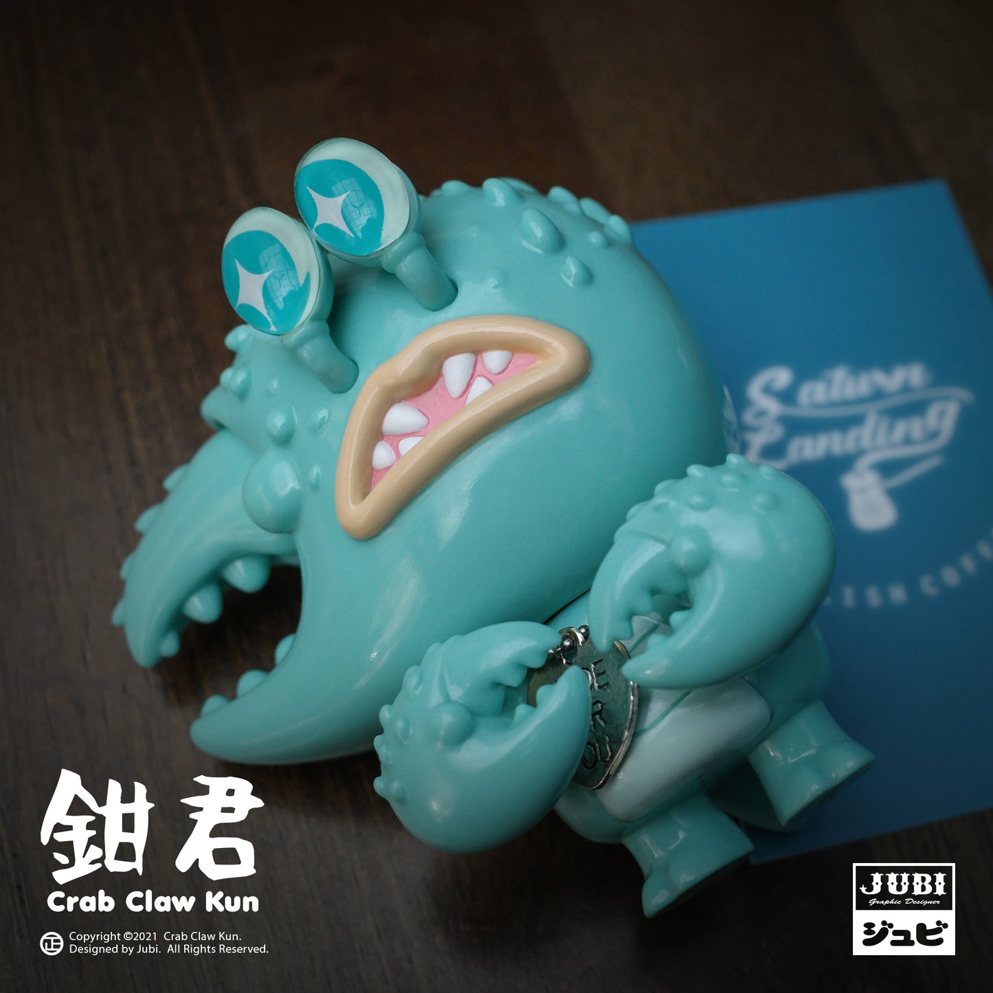 Crab Claw Kun Turqoise Ed. by Jubi