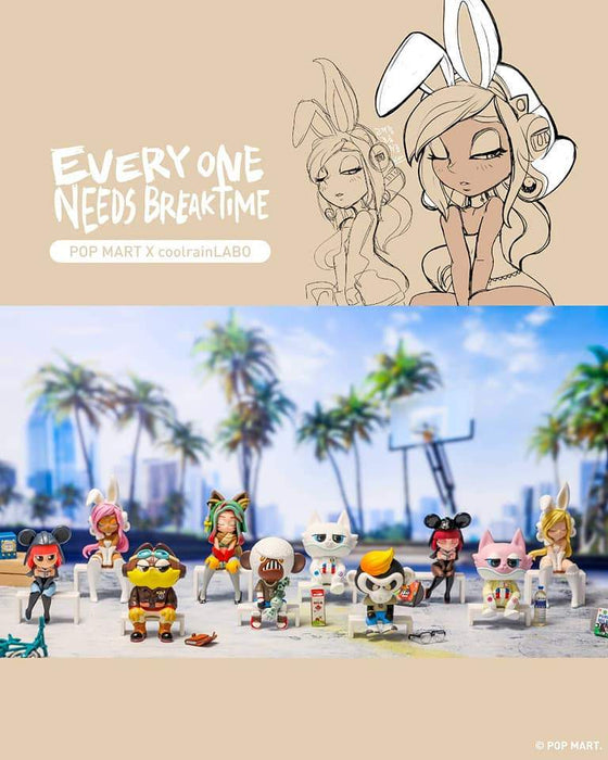 CoolrainLABO Everyone Needs A Breaktime Blind Box Series by coolrainLee x PopMart