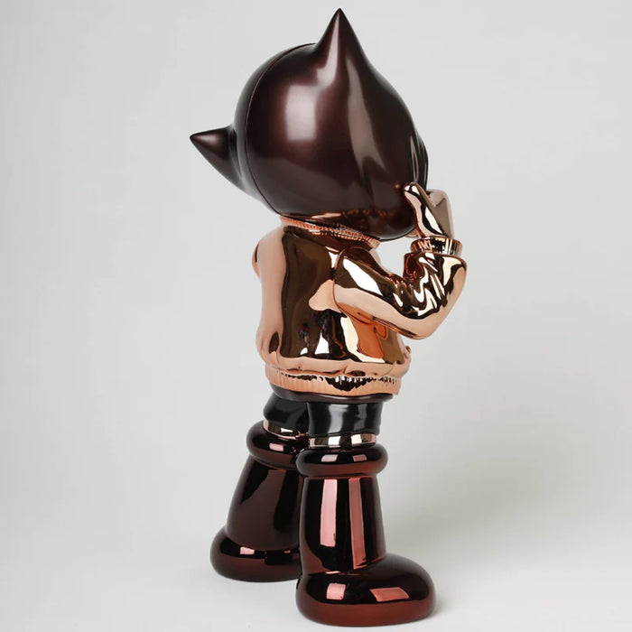 Astroboy Rose Gold Chrome Hoodie by ToyQube