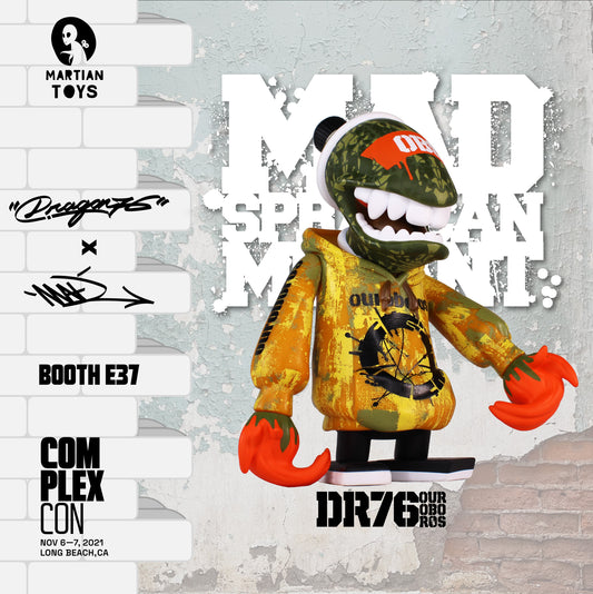 Dragon76 Mad Spraycan Mutant by Dragon76 x MadL x Martian Toys