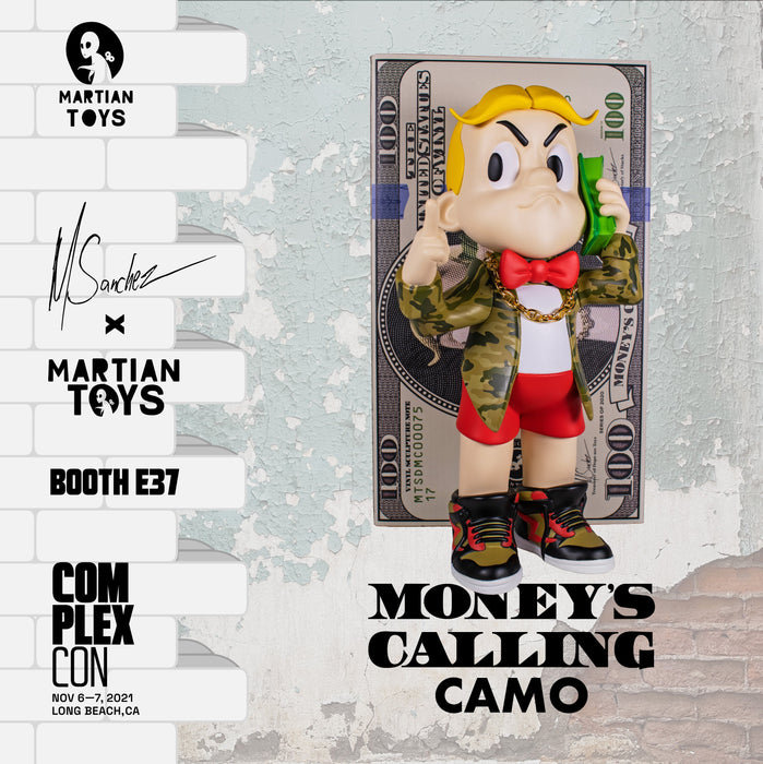 Money's Calling CAMO by Sanchez Designs x Martian Toys