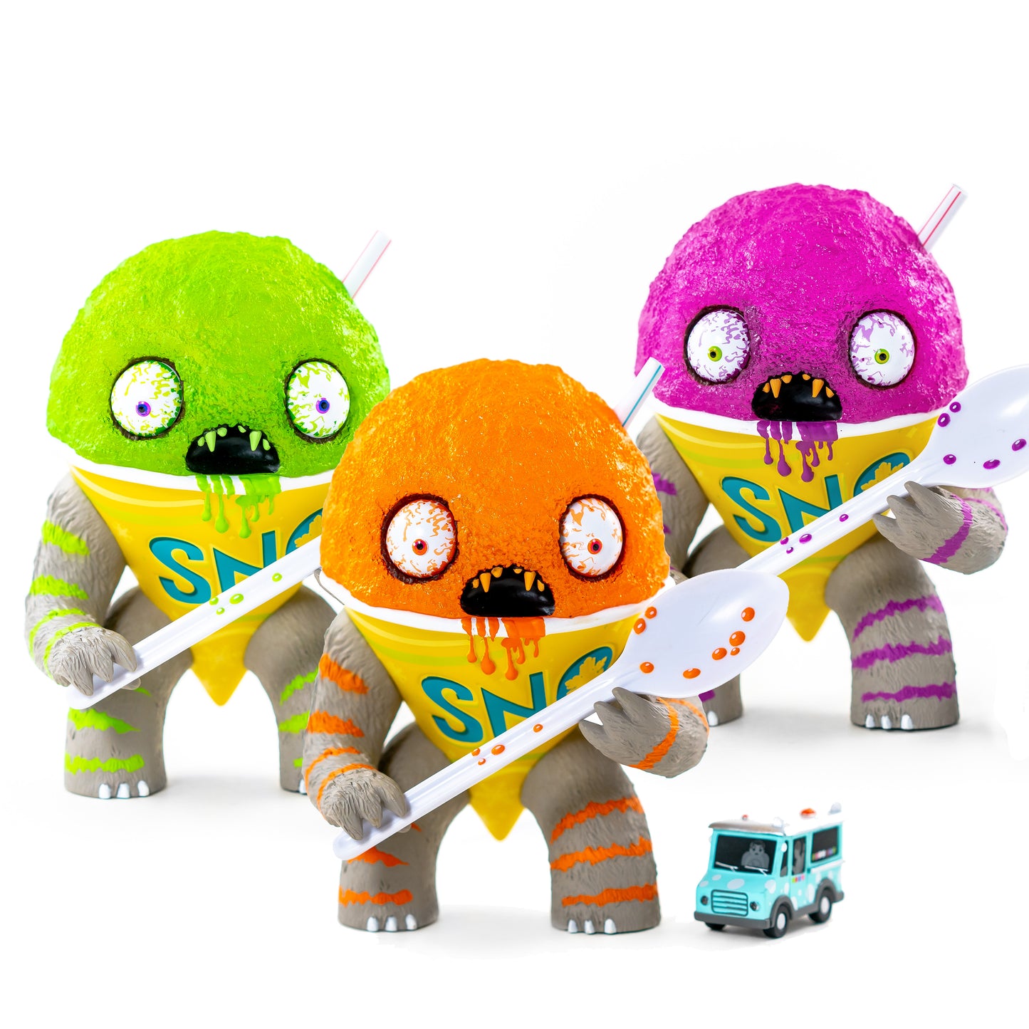 Abominable Snow Cone 2nd Serving  by Jason Limon  x  Martian Toys
