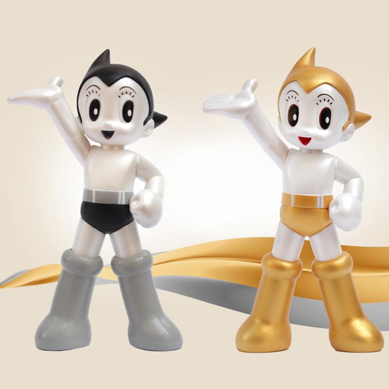 Astro Boy PVC 5" Iconic Pose (Gold & Silver 2-Pack) Ed.  by  TokyoToy  x  ToyQube