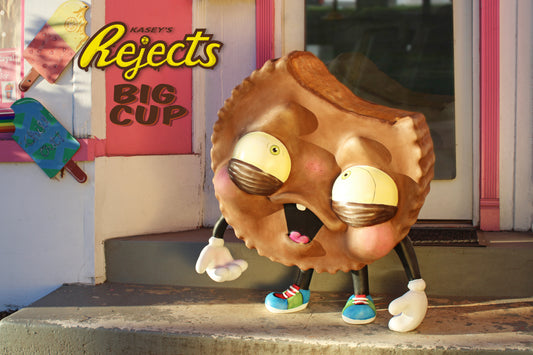 Kasey's BIG CUP Giant 3-FOOT REJECT by  One Eyed Girl  x  Martian Toys