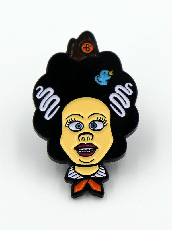 MonsterBeachParty  -  Frankenscout Enamel Pins by Bruckaroni