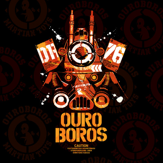 DR76 Ouroboros RED ALERT Shirt  by  Dragon76  x  Martian Toys