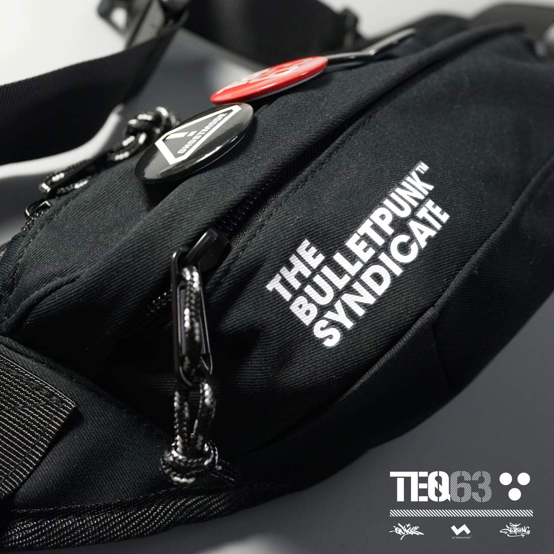 1:8 TEQ63 ACTION FIGURES 8" 2GO Series #1 OG Black + Ghost White by JT Studio x Quiccs