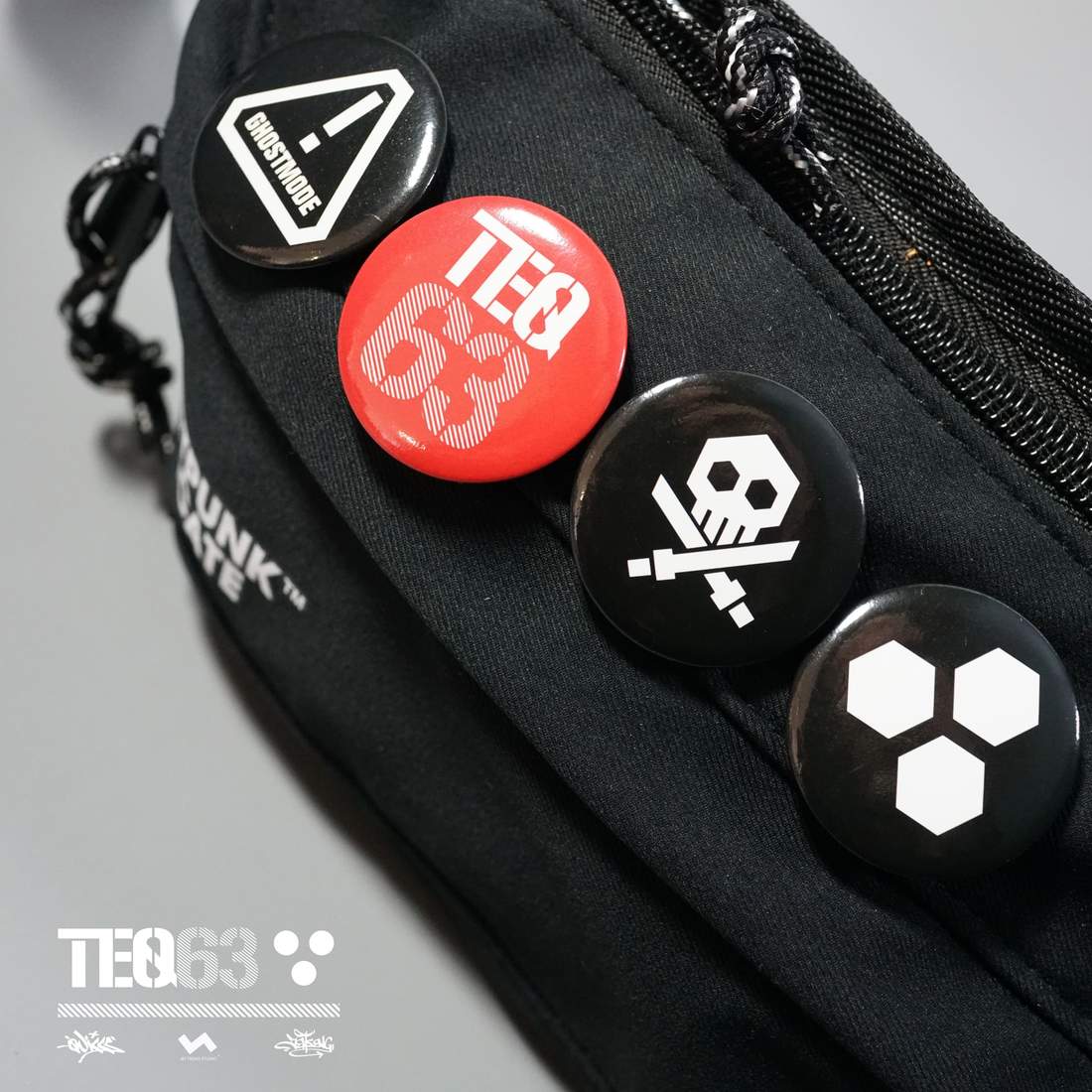 1:8 TEQ63 ACTION FIGURES 8" 2GO Series #1 OG Black + Ghost White by JT Studio x Quiccs