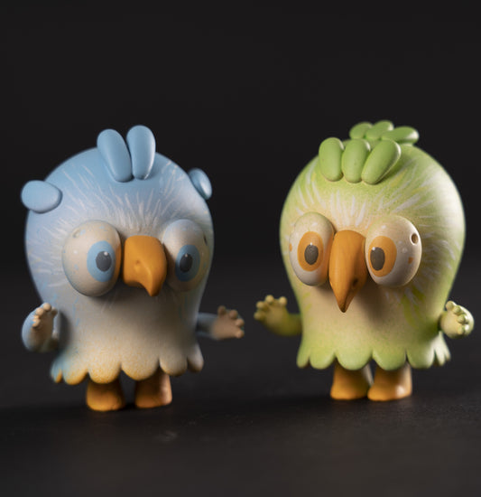 Lumuhaki - Mr. Mitote - "Jaspar Birds: Green and Blue"