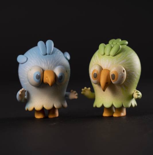 Lumuhaki - Mr. Mitote - "Jaspar Birds: Green and Blue"