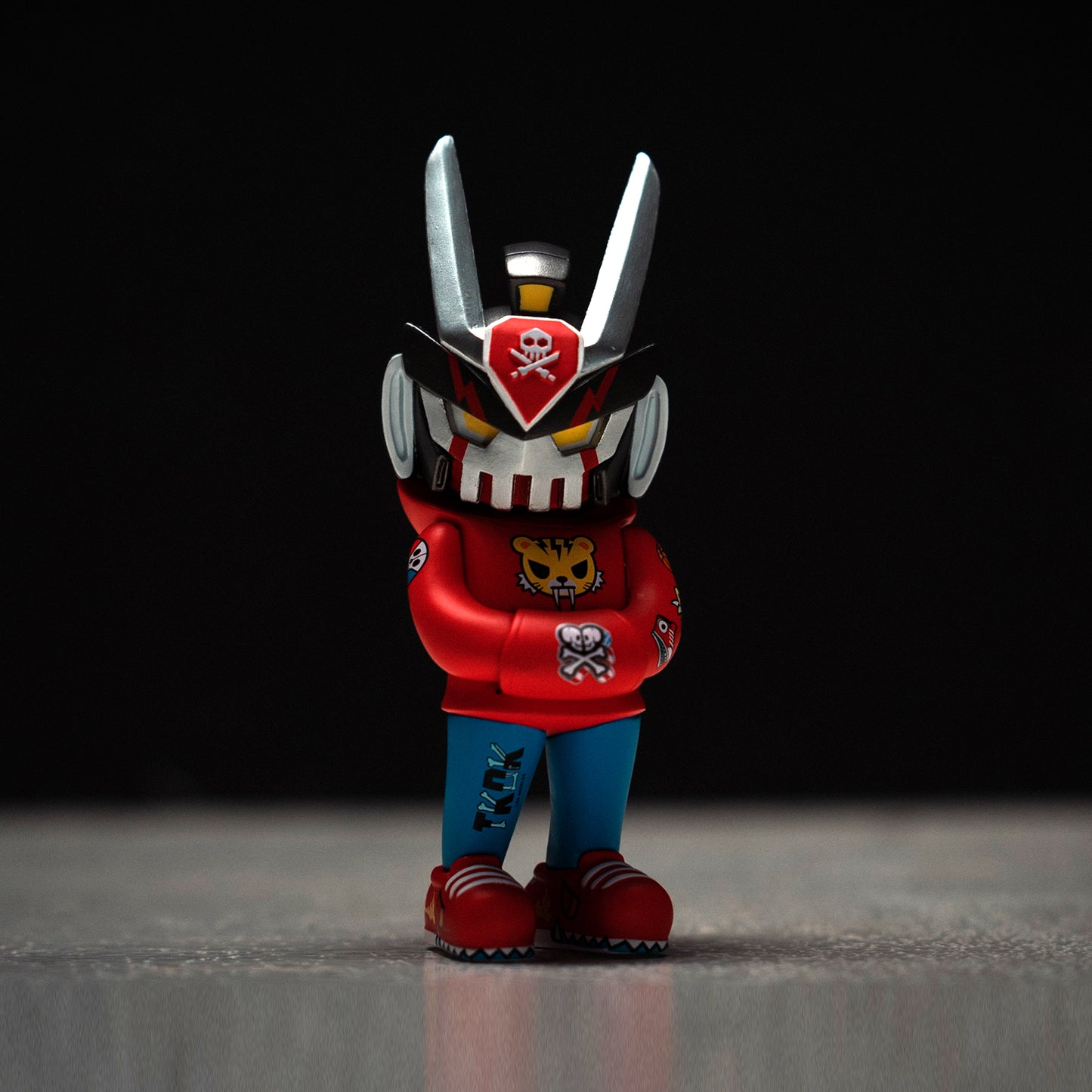 TKDKTEQ: Red Dunk Edition by Simone Legno x Quiccs x tokidoki x Martian Toys (SHIPPING NOW))
