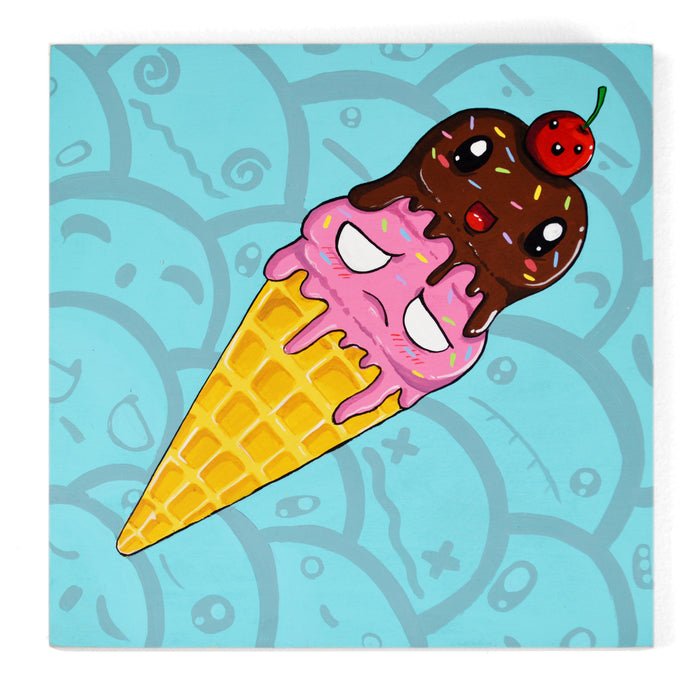 Zukies Invade Philly: Inverse Edition "Cocoberry Wafer Cone" by Mrs. Zukie