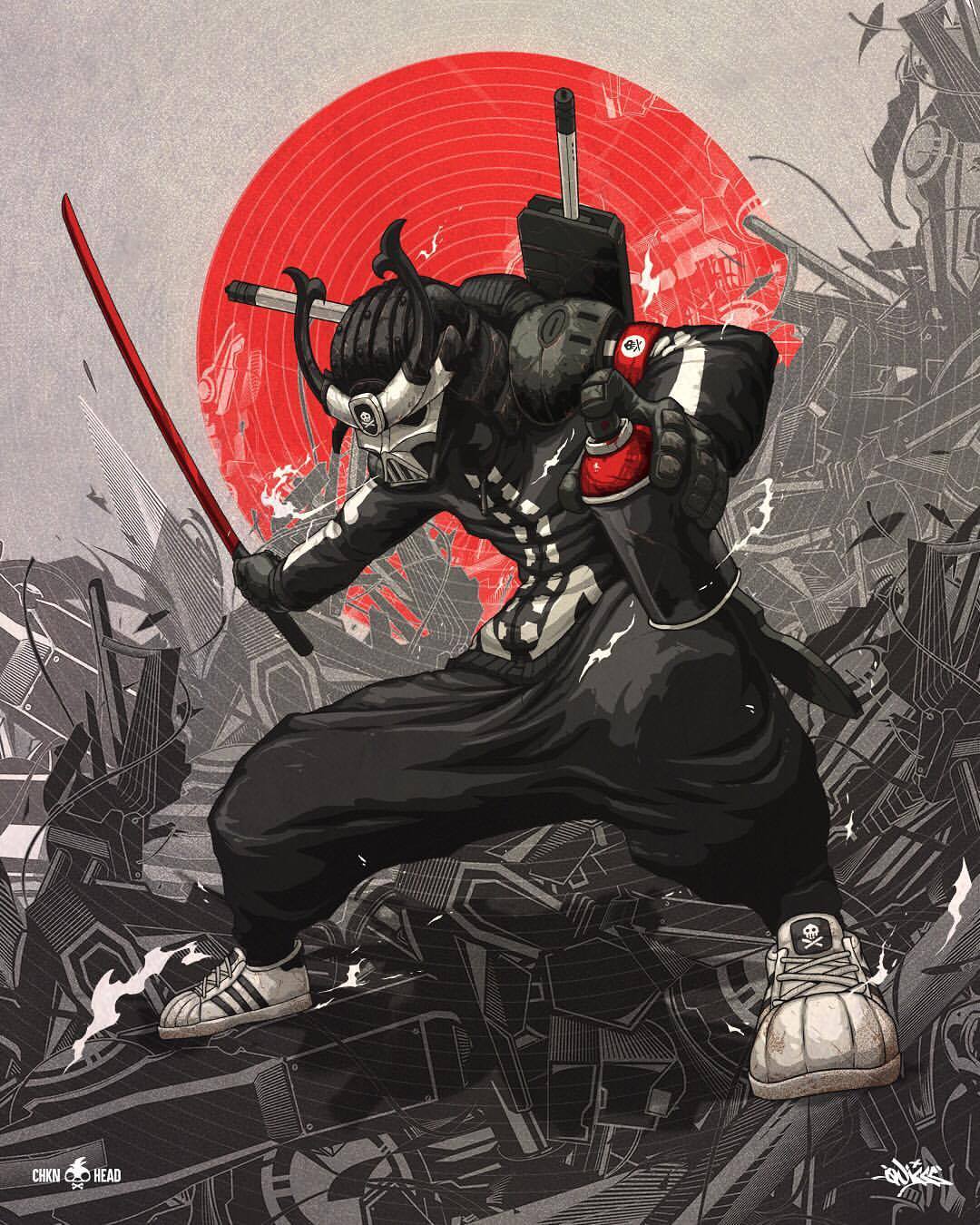 GOK, Mariko, Teq63 Artist Prints by QUICCS