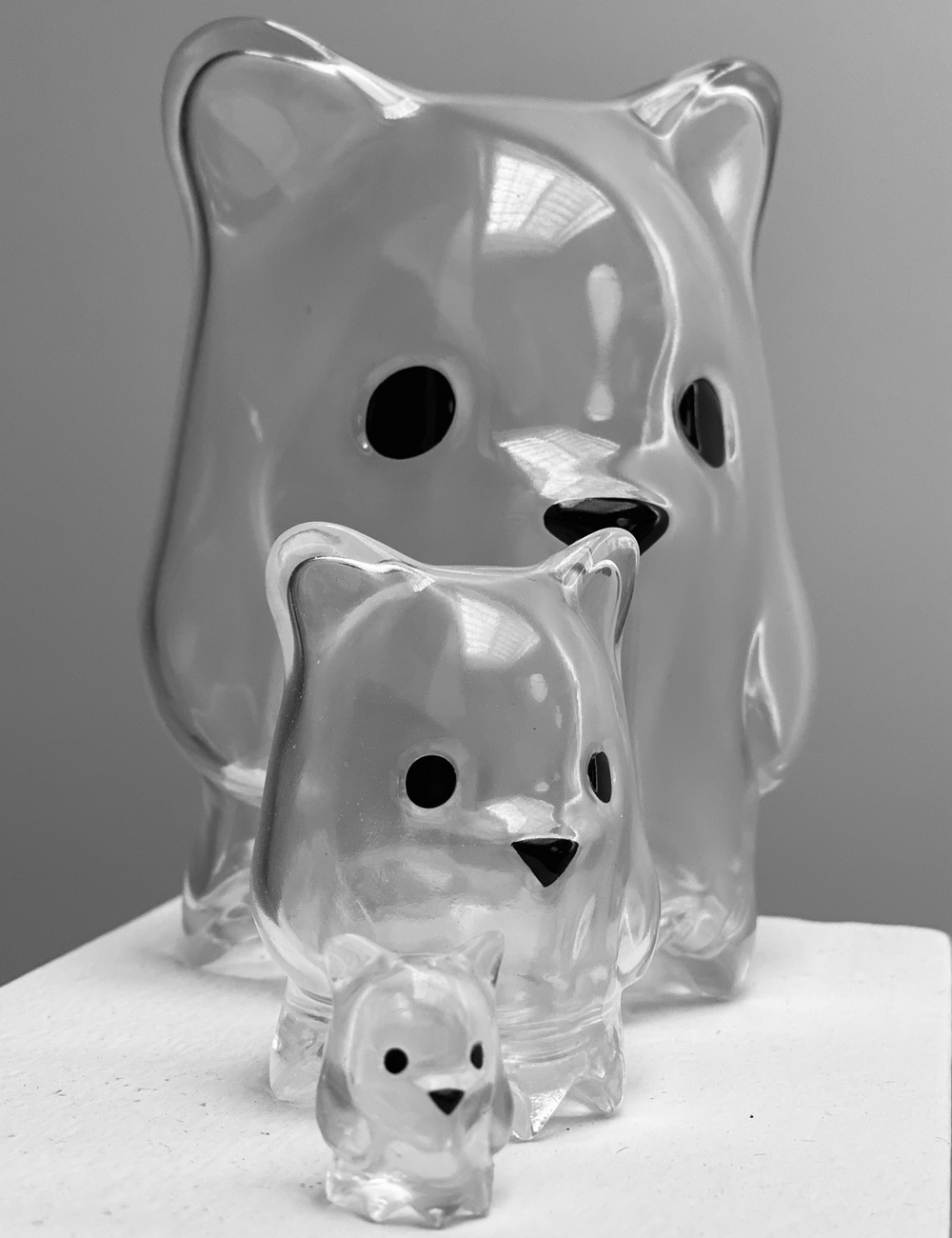 Ghostbear XL (Invisible) by Luke Cheuh x Munkey King